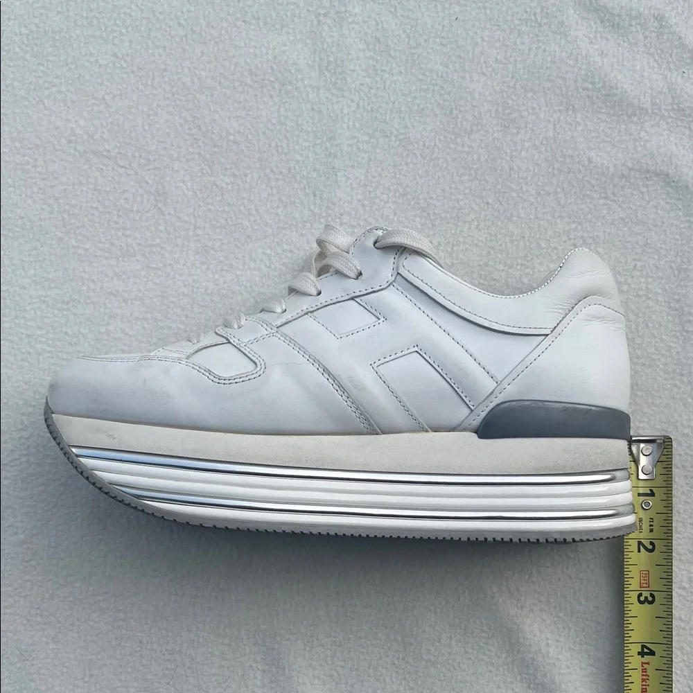 Leather Hogan Platform Sneakera - Picture 8 of 8